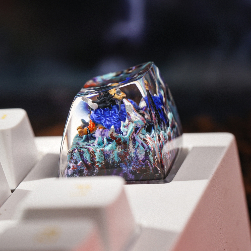 One Piece - Kaido Artisan Keycap Breakwooden 3