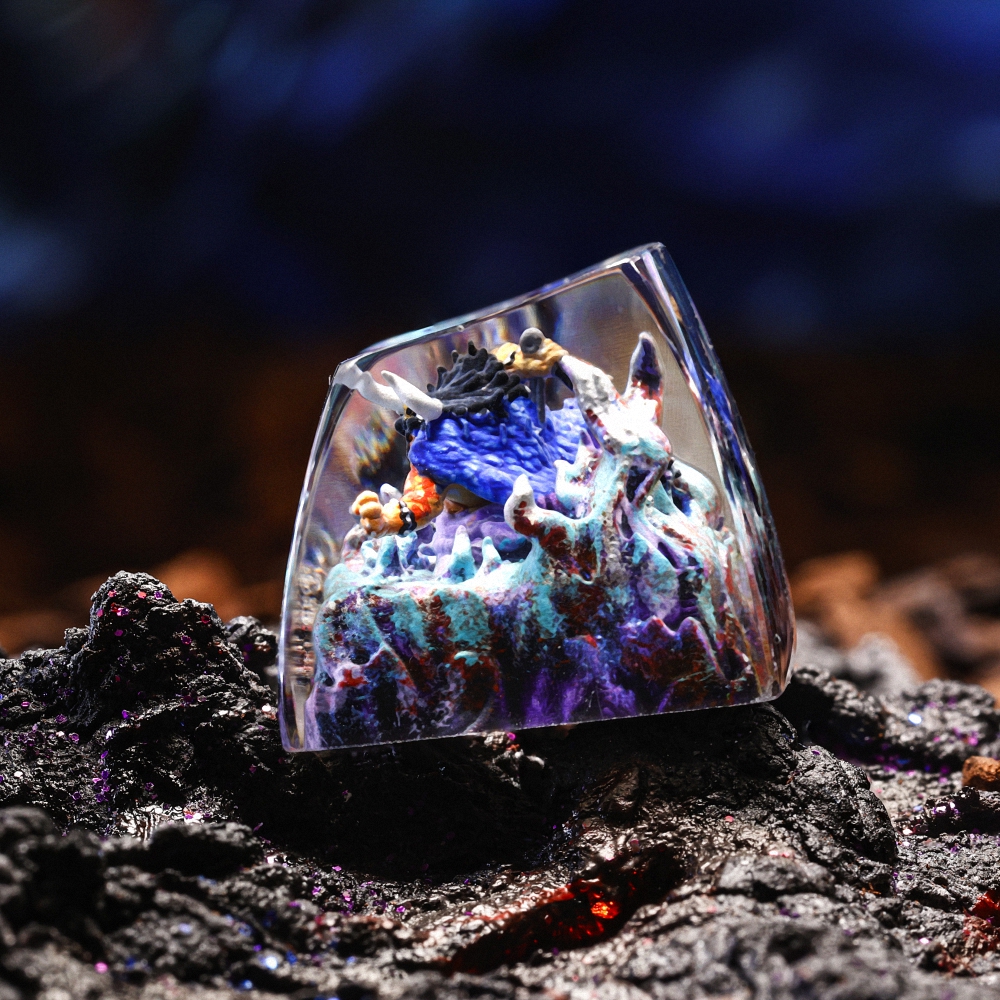One Piece - Kaido Artisan Keycap Breakwooden 4