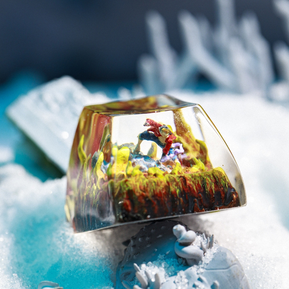 One Piece - Luffy Artisan Keycap Breakwooden