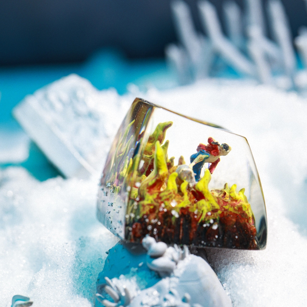 One Piece - Luffy Artisan Keycap Breakwooden