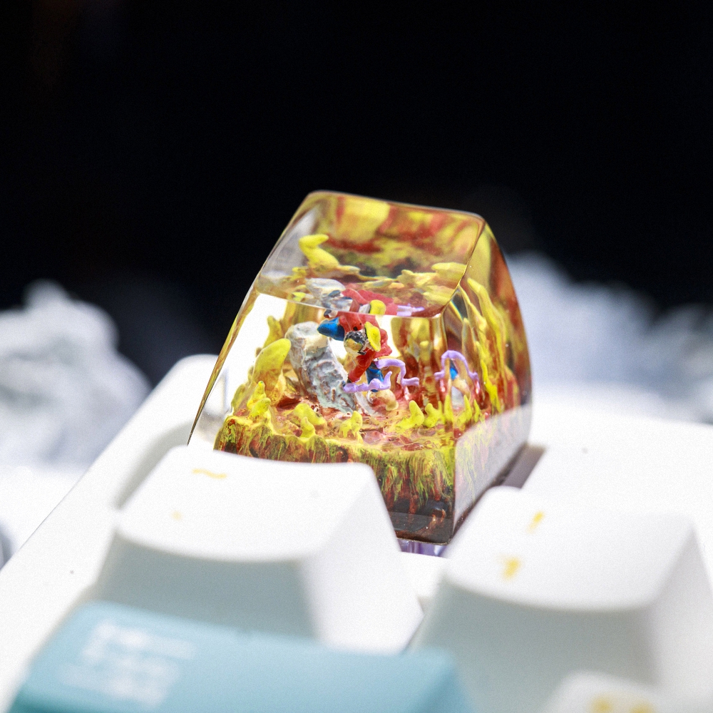 One Piece - Luffy Artisan Keycap Breakwooden 3