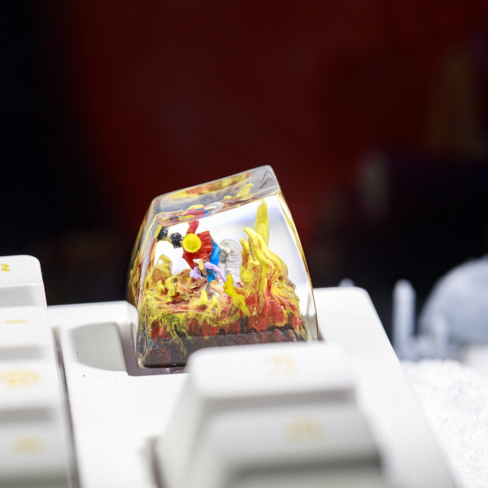 One Piece - Luffy Artisan Keycap Breakwooden 3