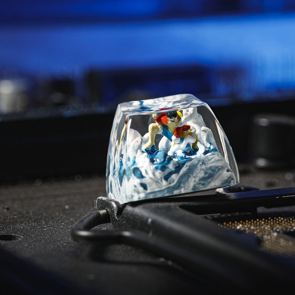 One Piece - Luffy Artisan Keycap Breakwooden 5