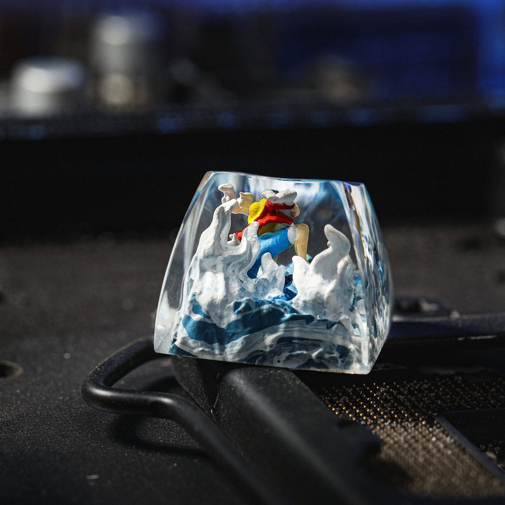 One Piece - Luffy Artisan Keycap Breakwooden 5