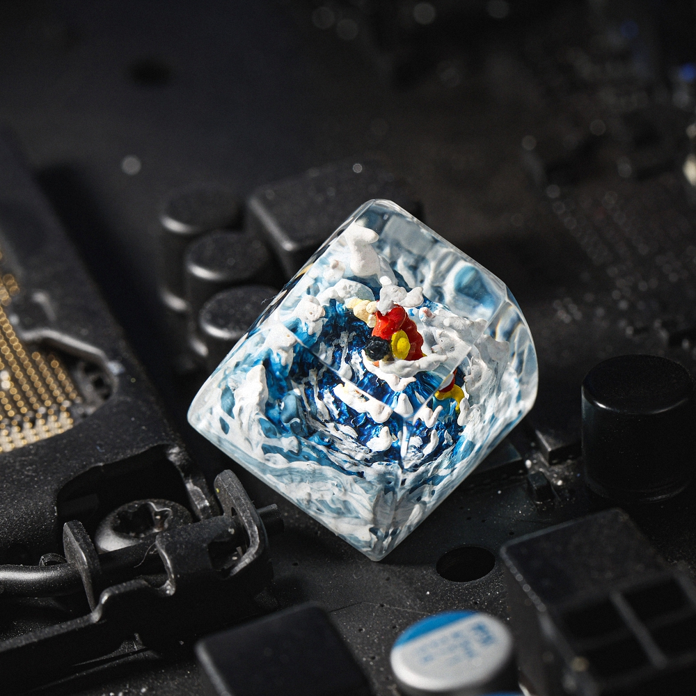 One Piece - Luffy Artisan Keycap Breakwooden 5