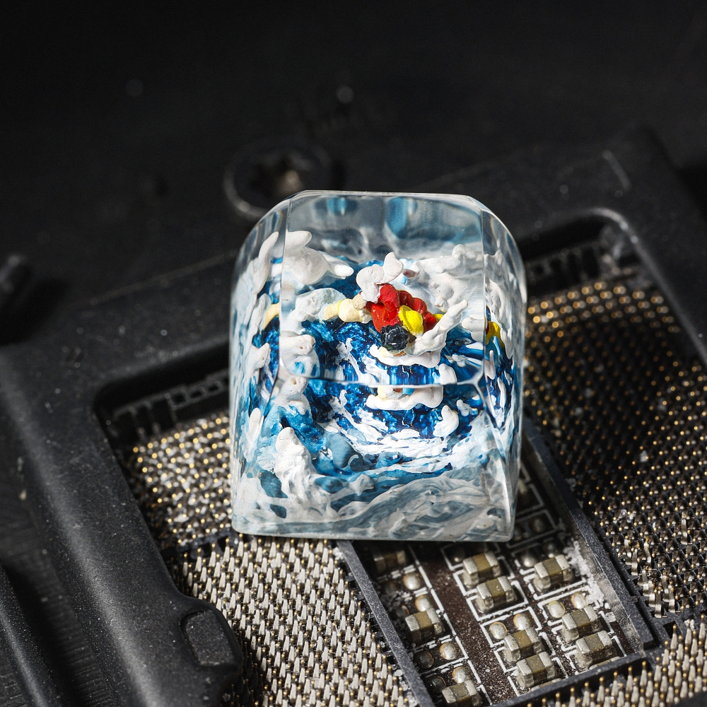 One Piece - Luffy Artisan Keycap Breakwooden 5