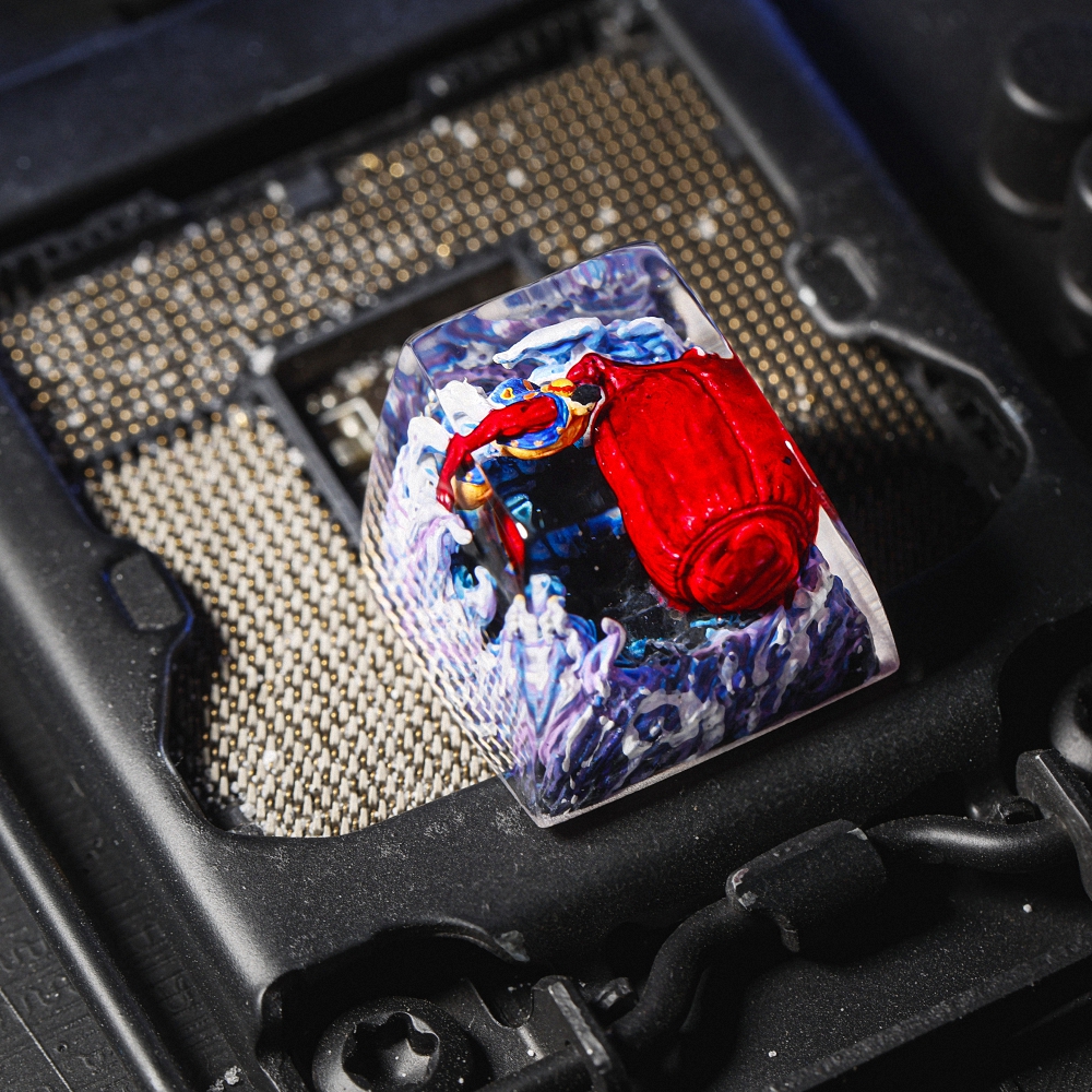 One Piece - Luffy Artisan Keycap Breakwooden 6