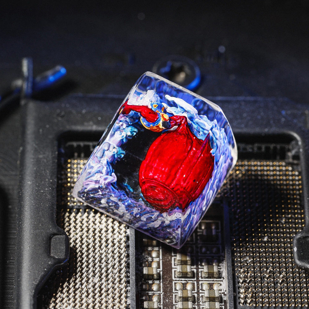 One Piece - Luffy Artisan Keycap Breakwooden 6