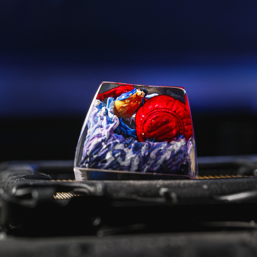 One Piece - Luffy Artisan Keycap Breakwooden 6