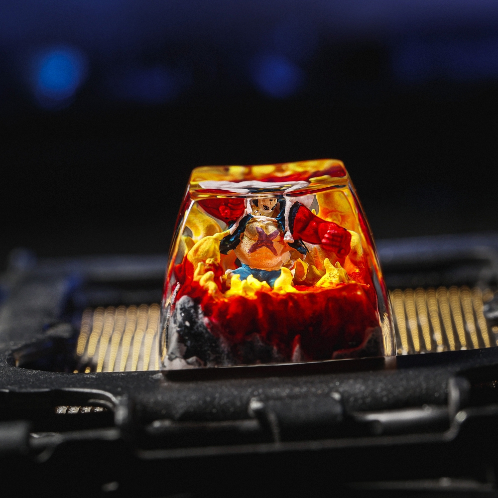 One Piece - Luffy Artisan Keycap Breakwooden 7