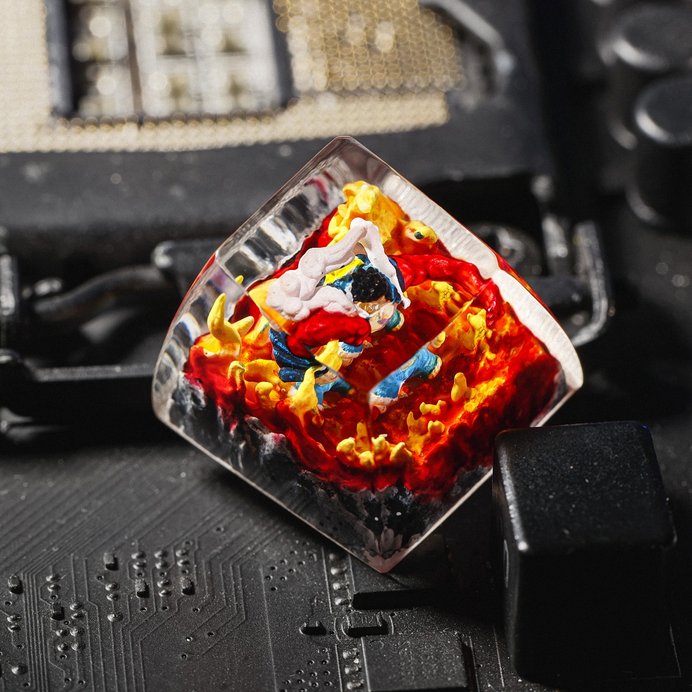 One Piece - Luffy Artisan Keycap Breakwooden 7