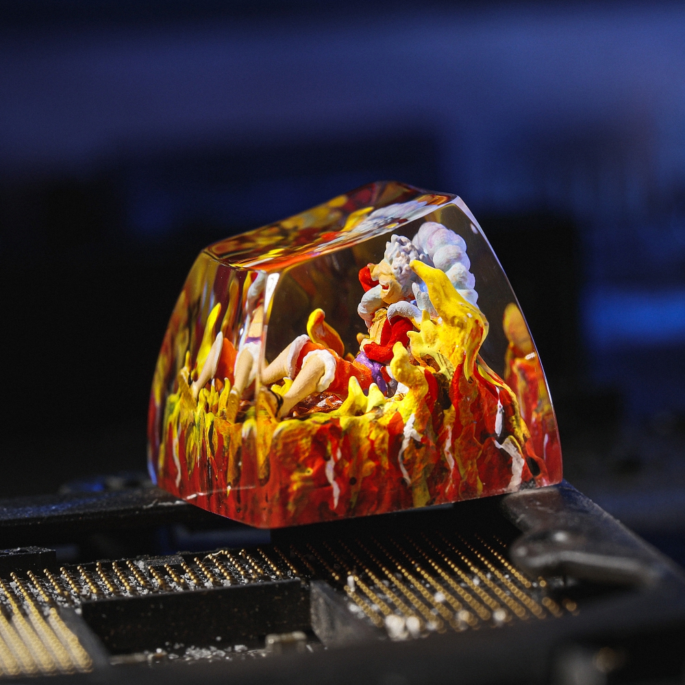 One Piece - Luffy Artisan Keycap Breakwooden 8