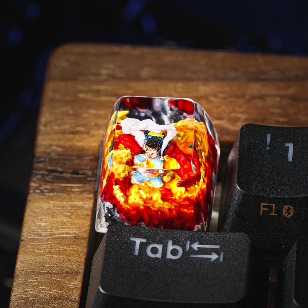 One Piece - Luffy Artisan Keycap Breakwooden 8