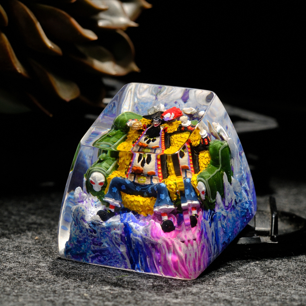 One Piece - Marshall D. Teach Artisan Keycap Breakwooden