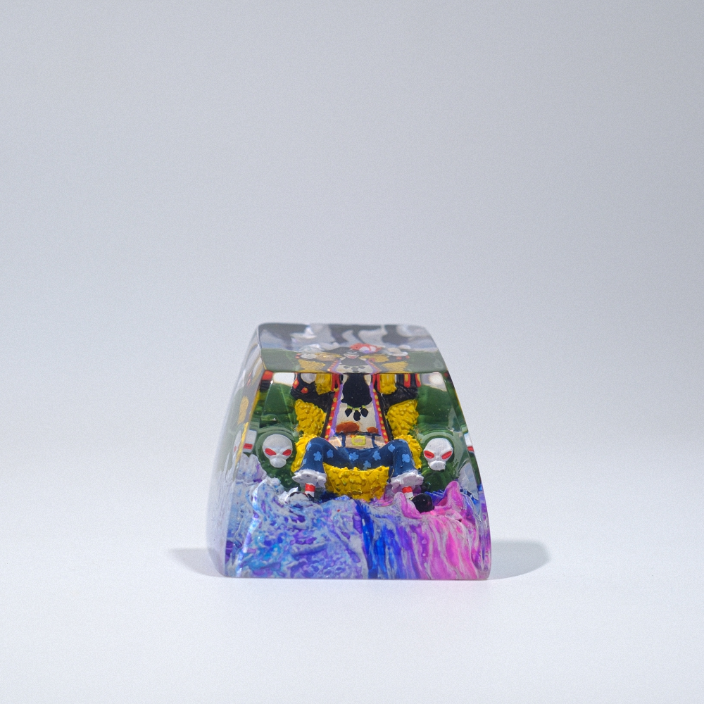 One Piece - Marshall D. Teach Artisan Keycap Breakwooden