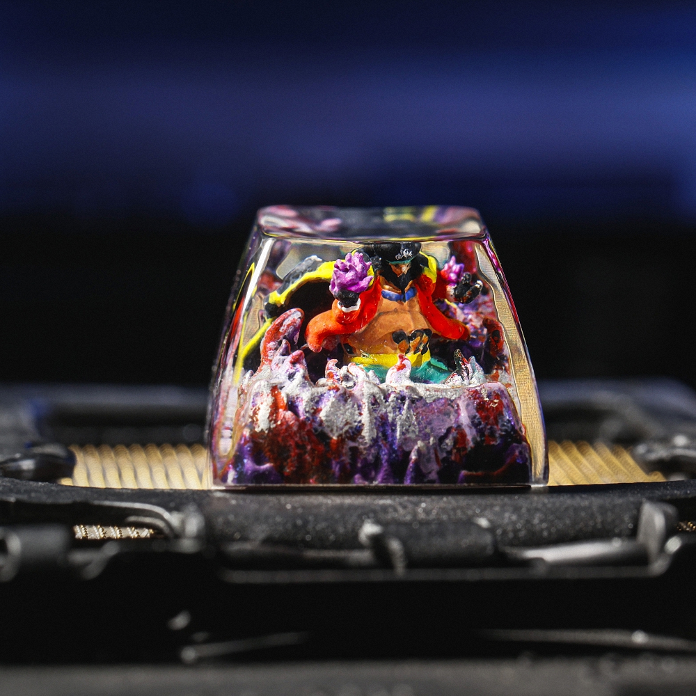 One Piece - Marshall D. Teach Artisan Keycap Breakwooden 2