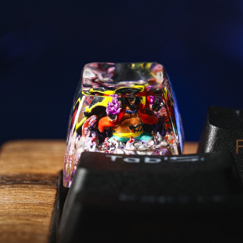 One Piece - Marshall D. Teach Artisan Keycap Breakwooden 2