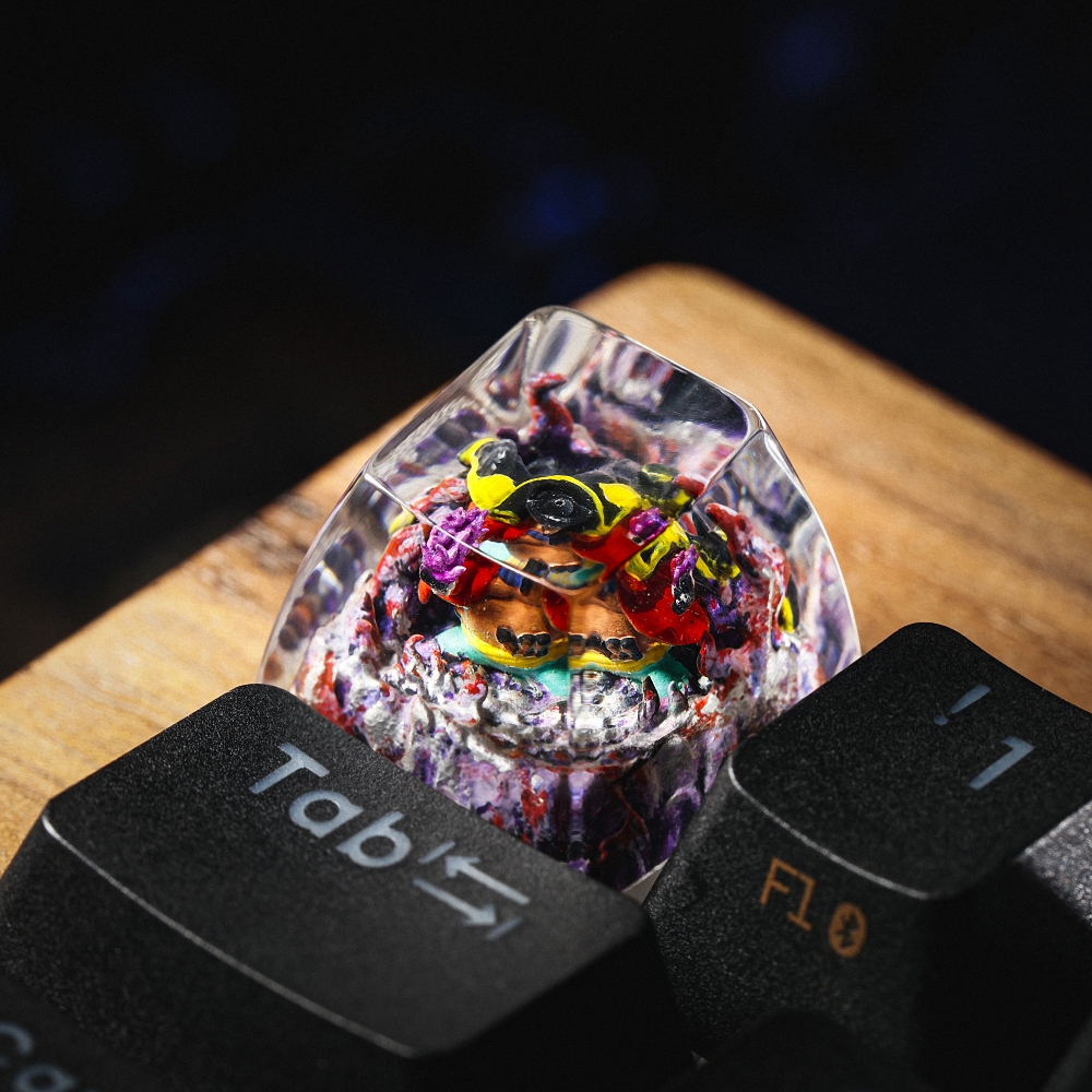 One Piece - Marshall D. Teach Artisan Keycap Breakwooden 2