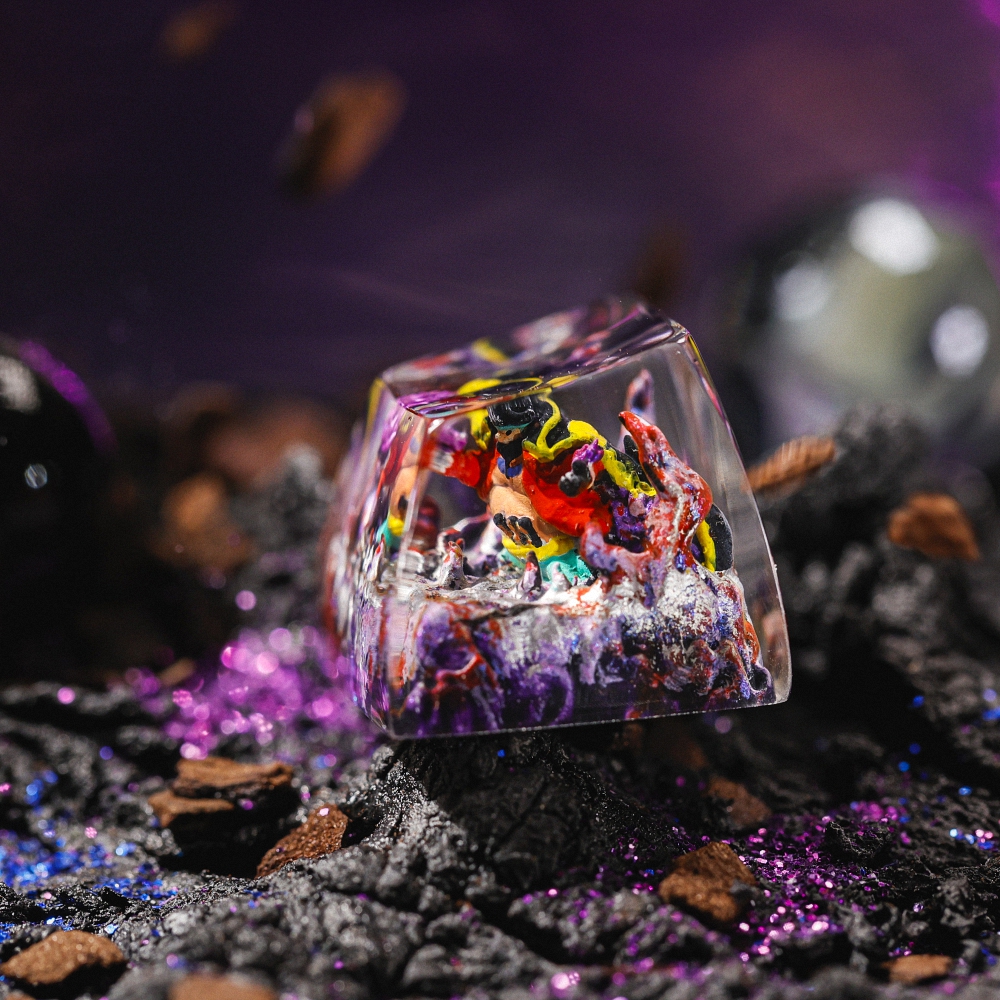 One Piece - Marshall D. Teach Artisan Keycap Breakwooden 3