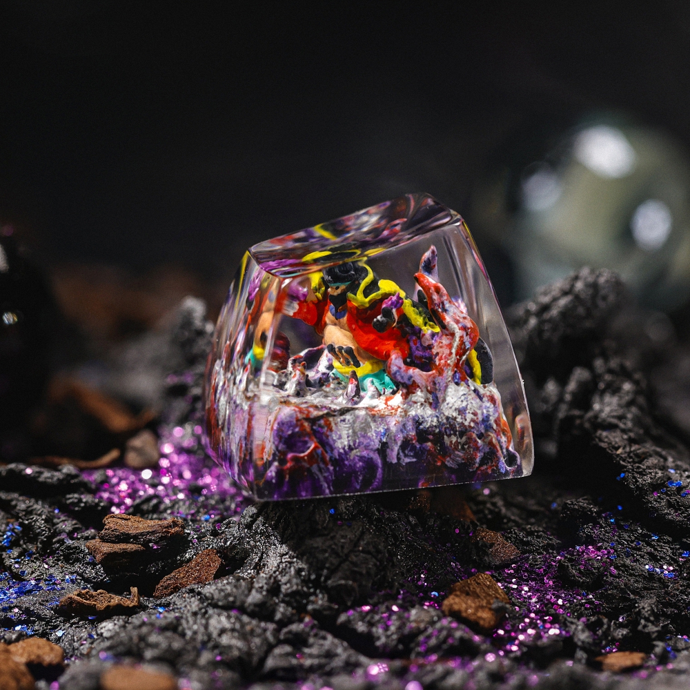 One Piece - Marshall D. Teach Artisan Keycap Breakwooden 3