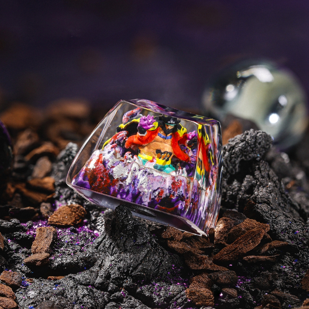 One Piece - Marshall D. Teach Artisan Keycap Breakwooden 3