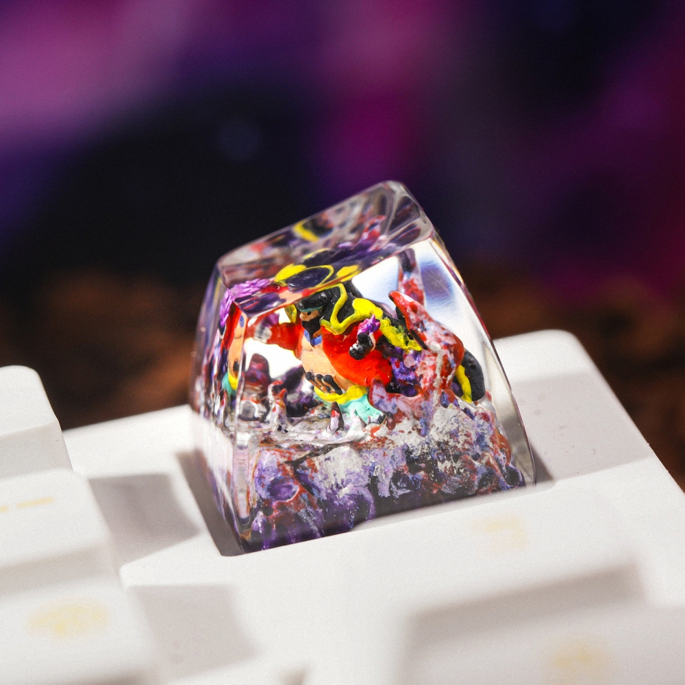 One Piece - Marshall D. Teach Artisan Keycap Breakwooden 4