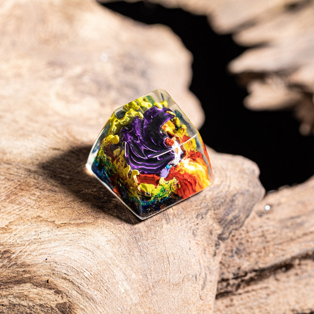 One Piece - Shanks Artisan Keycap Breakwooden