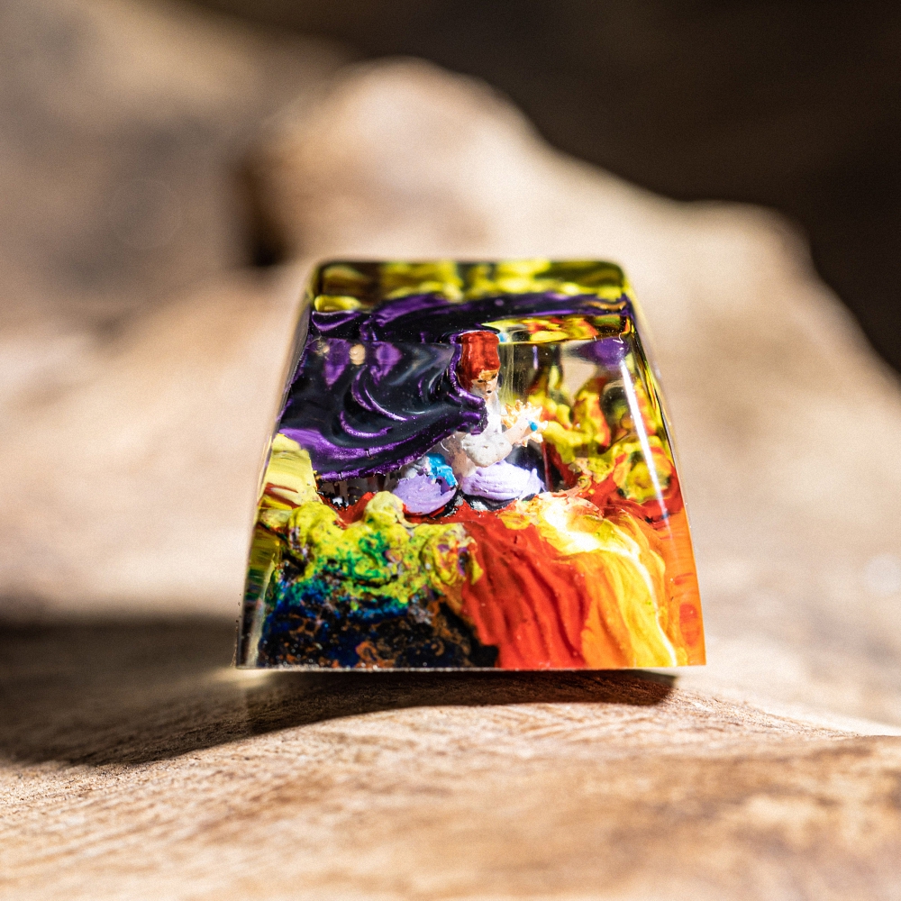 One Piece - Shanks Artisan Keycap Breakwooden