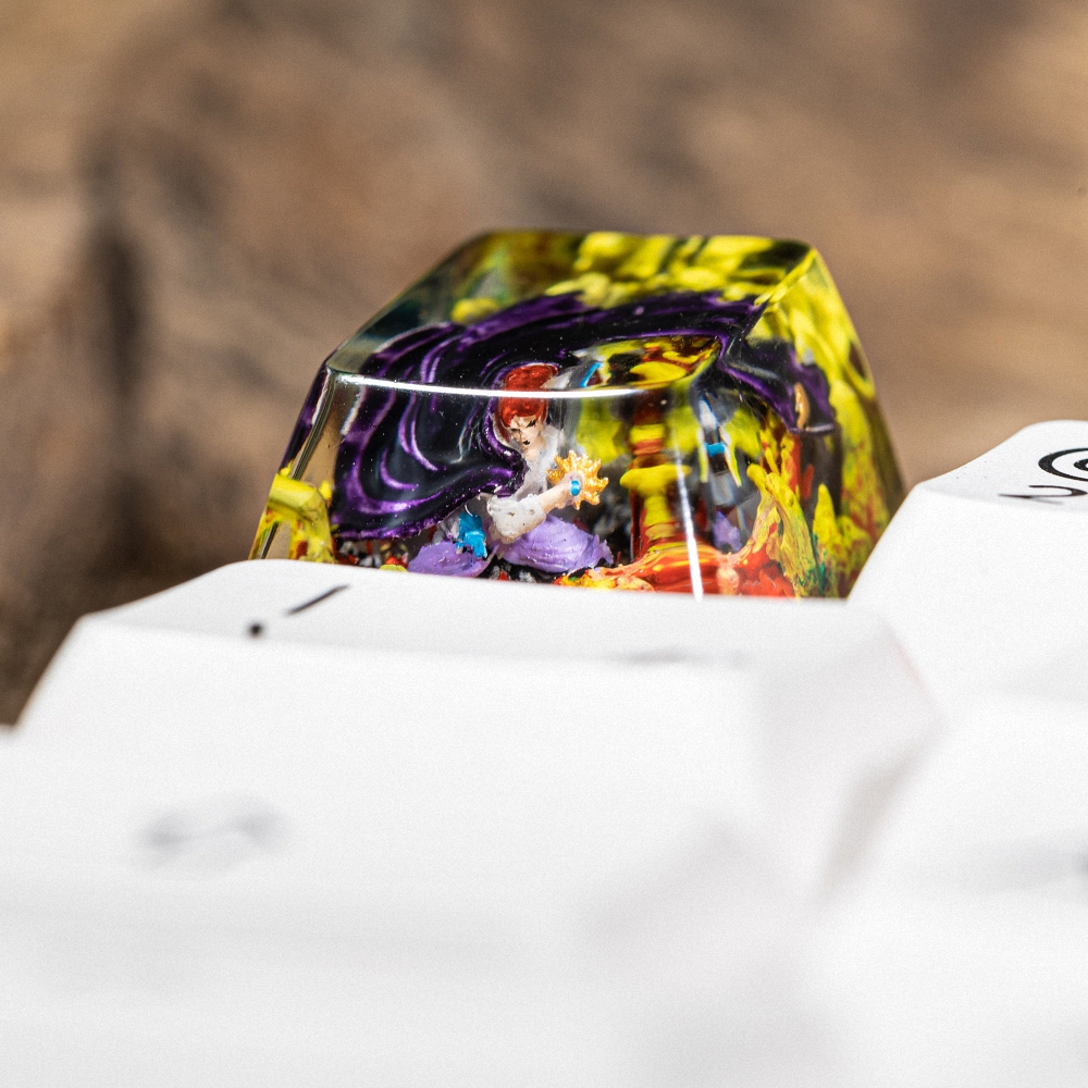 One Piece - Shanks Artisan Keycap Breakwooden