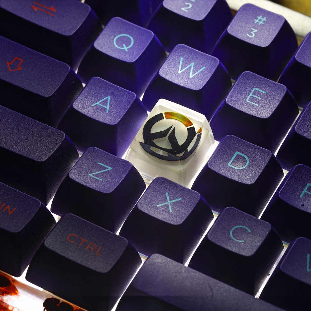 Overwatch Artisan Keycap Breakwooden