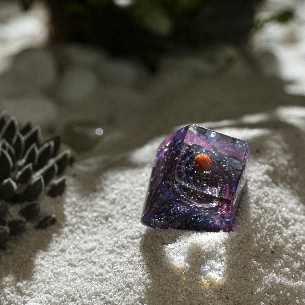 Planet - Earth Artisan Keycap Breakwooden 3