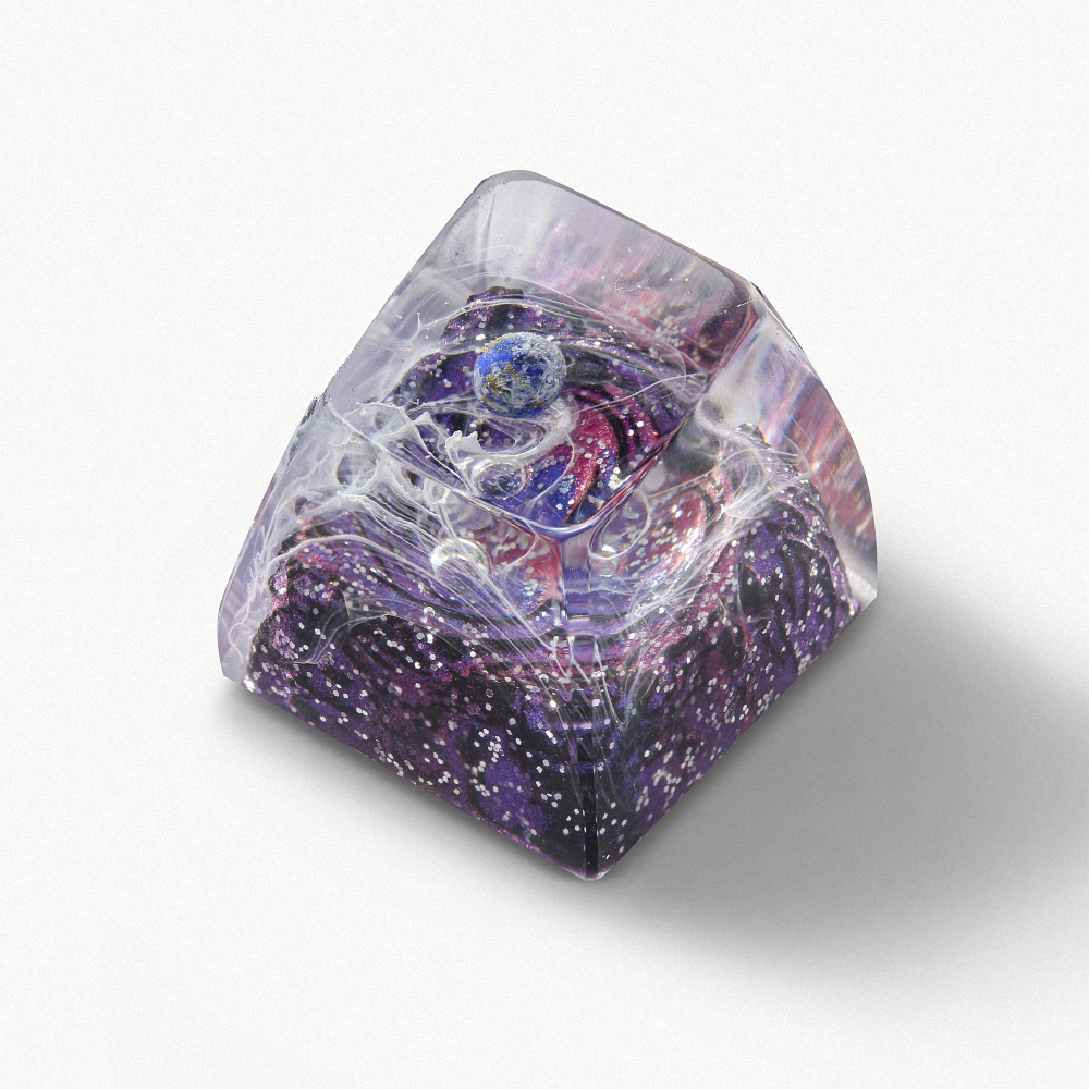 Planet - Earth Artisan Keycap Breakwooden 3