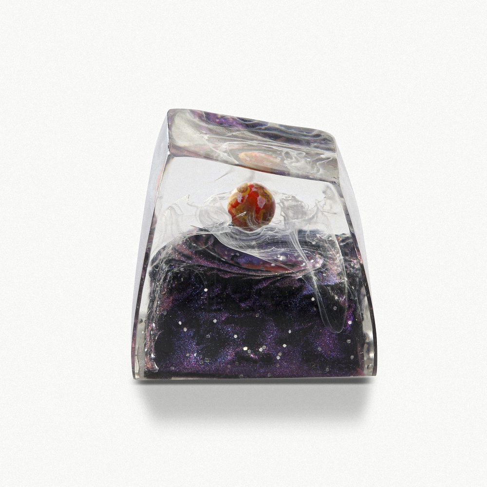 Planet - Earth Artisan Keycap Breakwooden 3