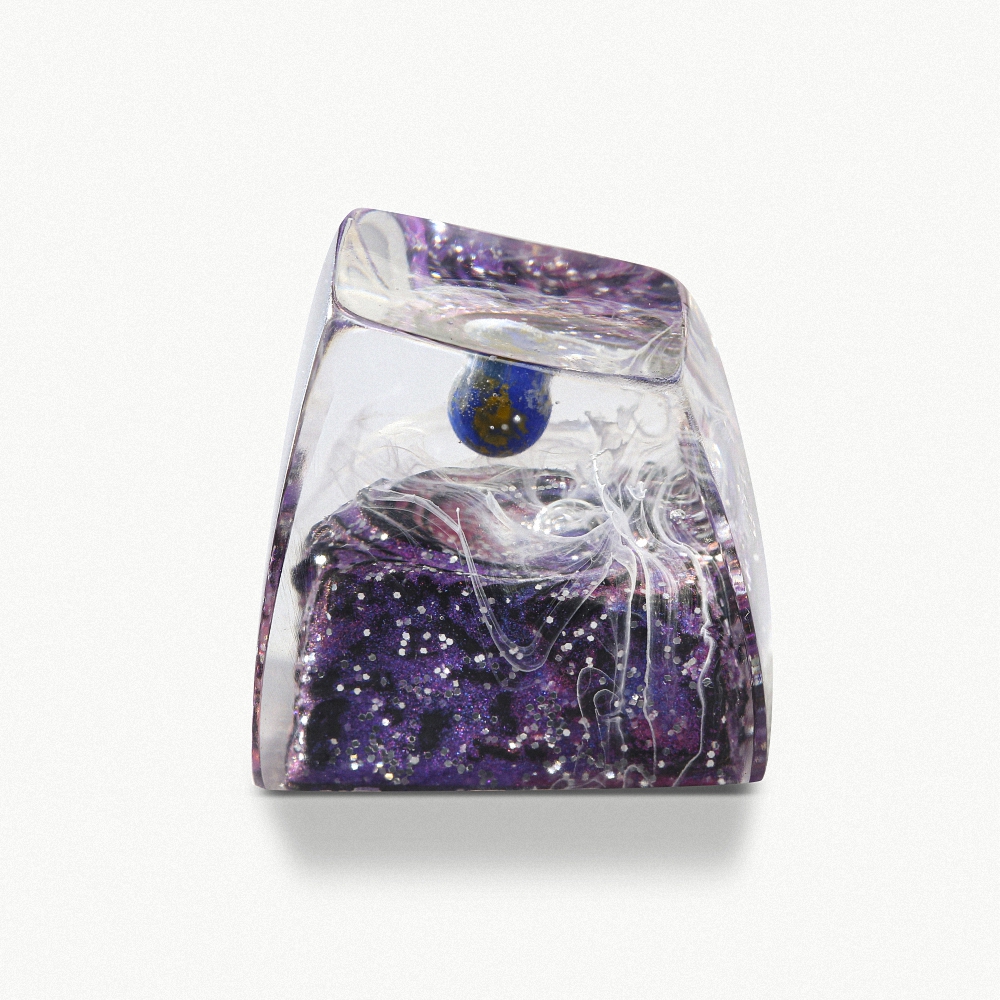 Planet - Earth Artisan Keycap Breakwooden 3