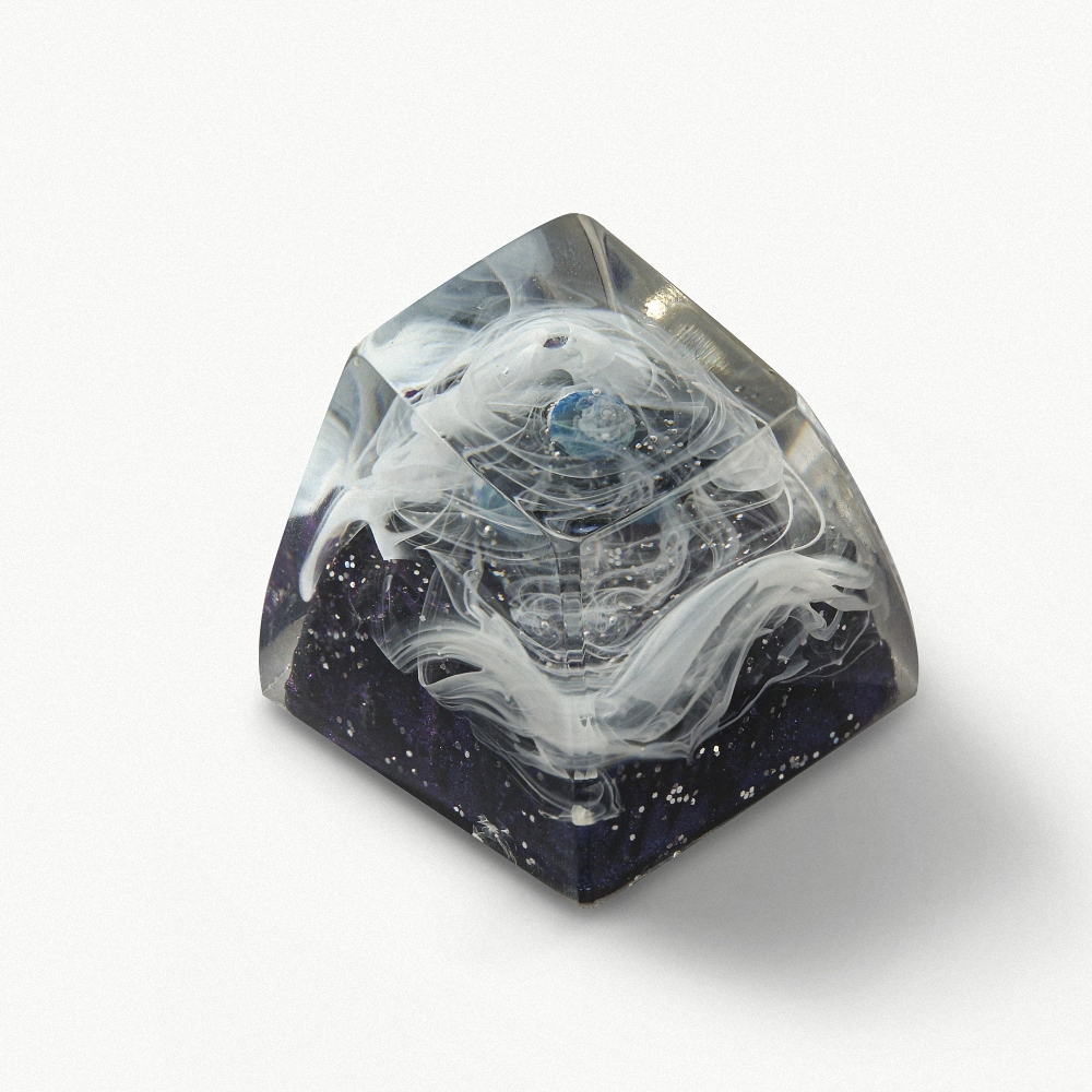 Planet - Earth Artisan Keycap Breakwooden 3
