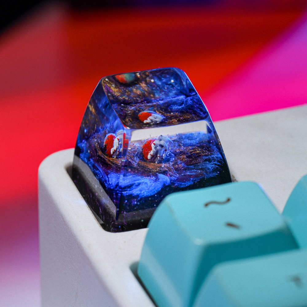 Planet - Earth Artisan Keycap Breakwooden 4