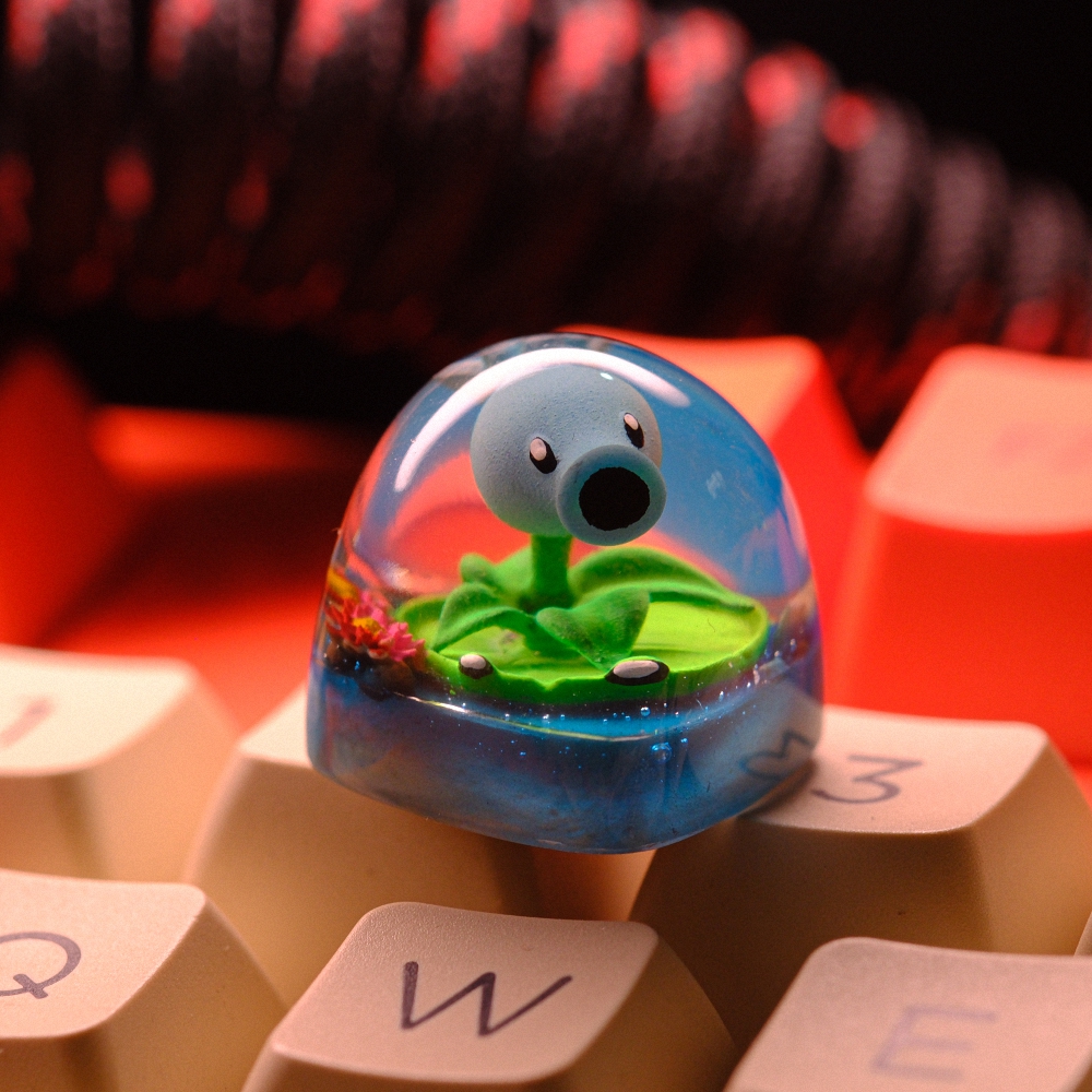 Plant Vs Zombie Keycap Breakwooden