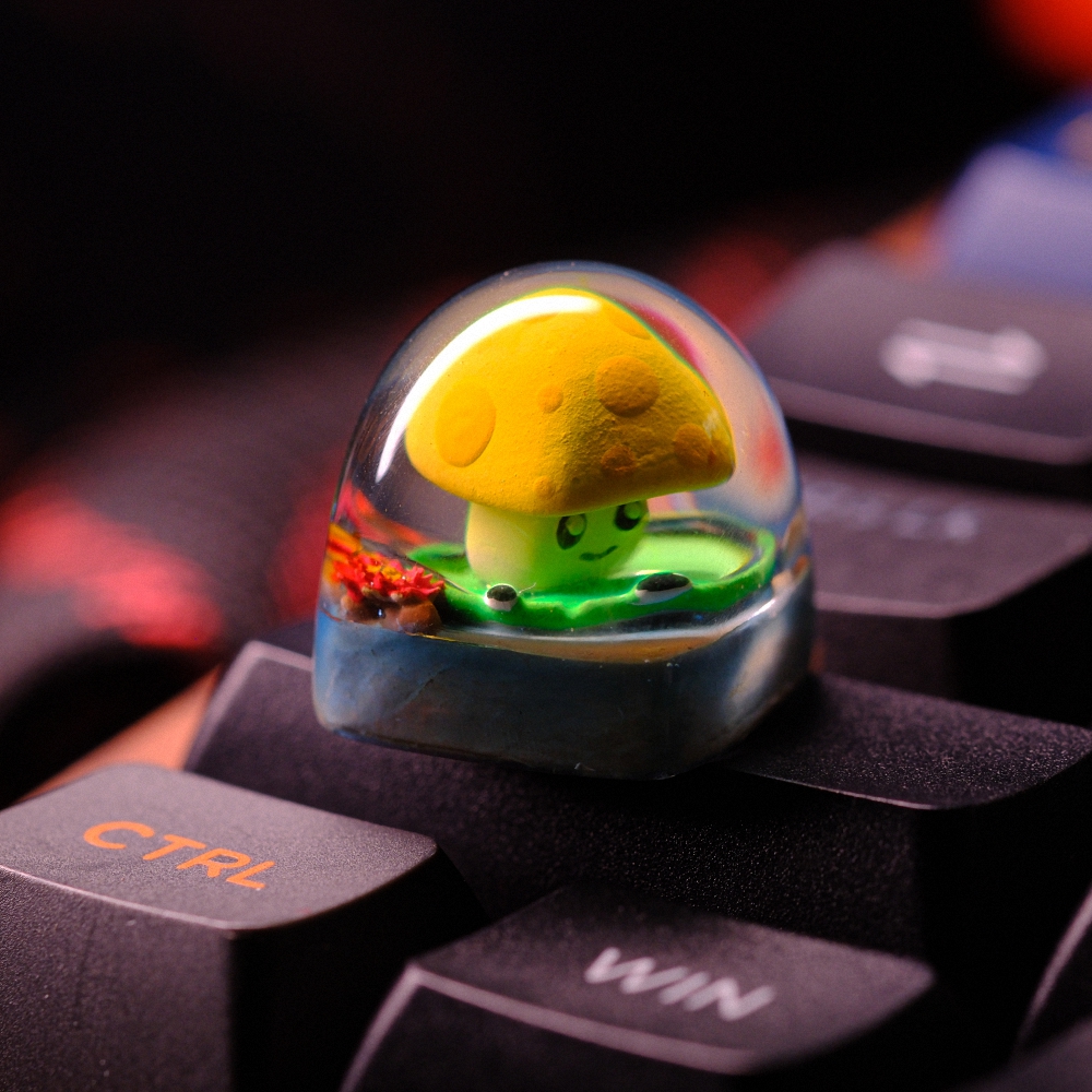 Plant Vs Zombie Keycap Breakwooden 12