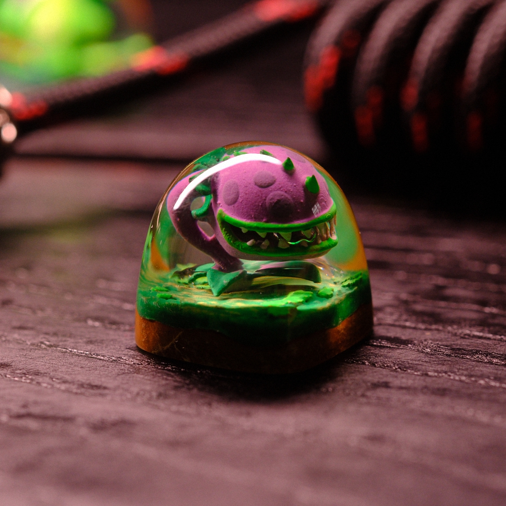 Plant Vs Zombie Keycap Breakwooden 13