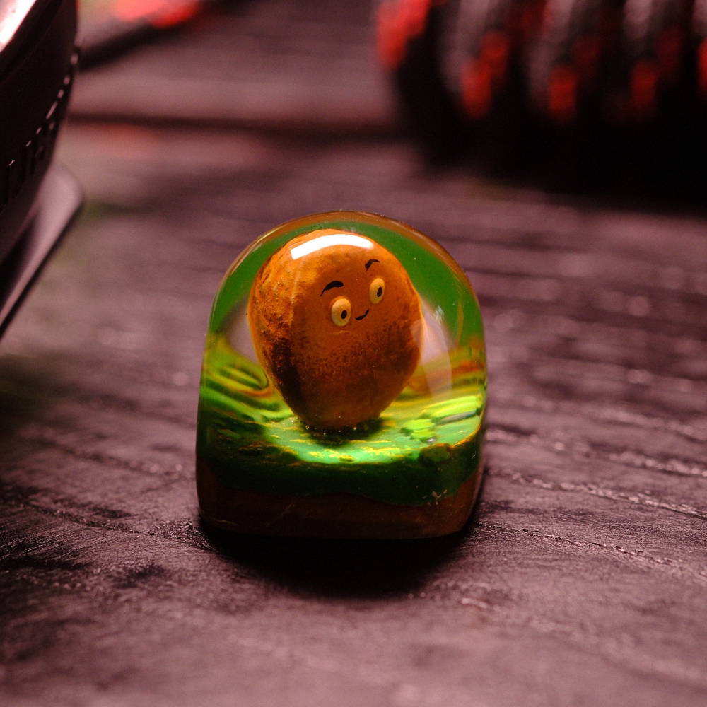 Plant Vs Zombie Keycap Breakwooden 14