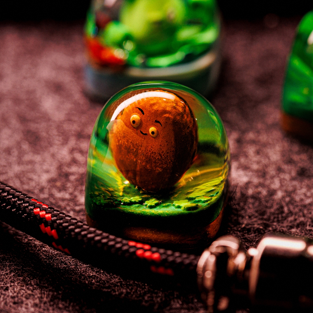 Plant Vs Zombie Keycap Breakwooden 14