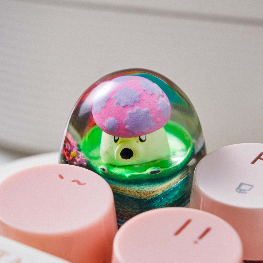 Plant Vs Zombie Keycap Breakwooden 17