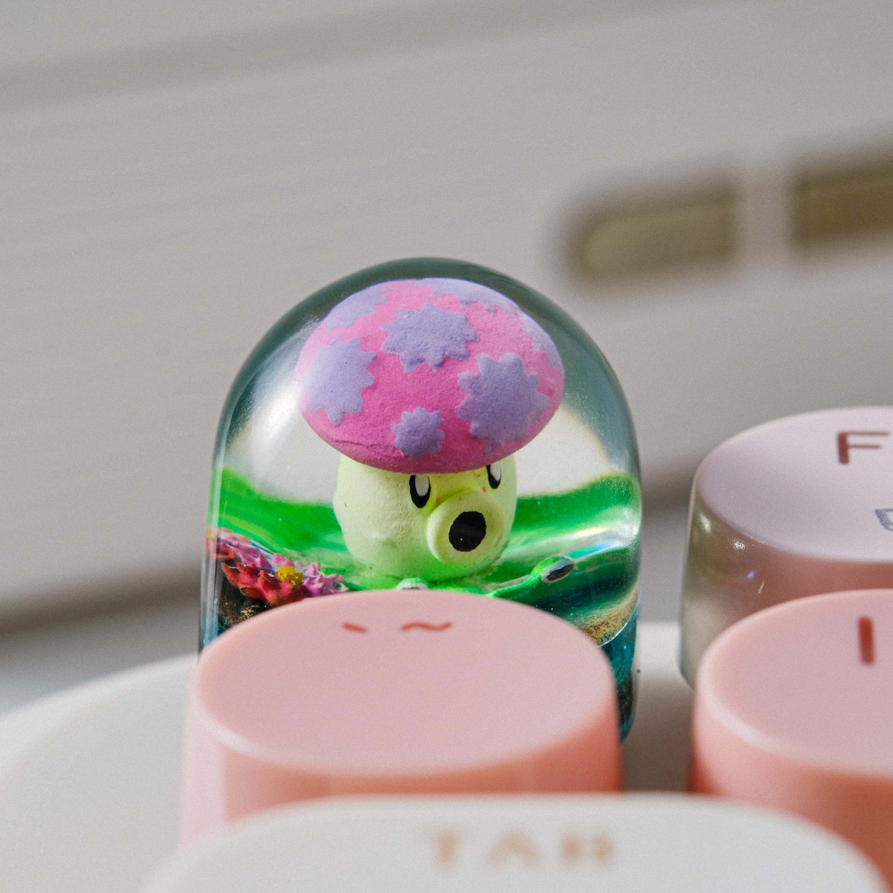 Plant Vs Zombie Keycap Breakwooden 17