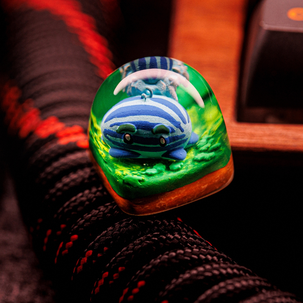 Plant Vs Zombie Keycap Breakwooden 2