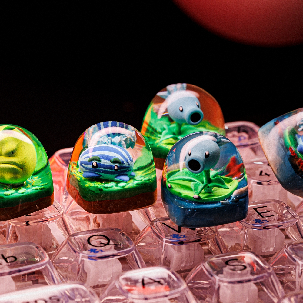Plant Vs Zombie Keycap Breakwooden 7