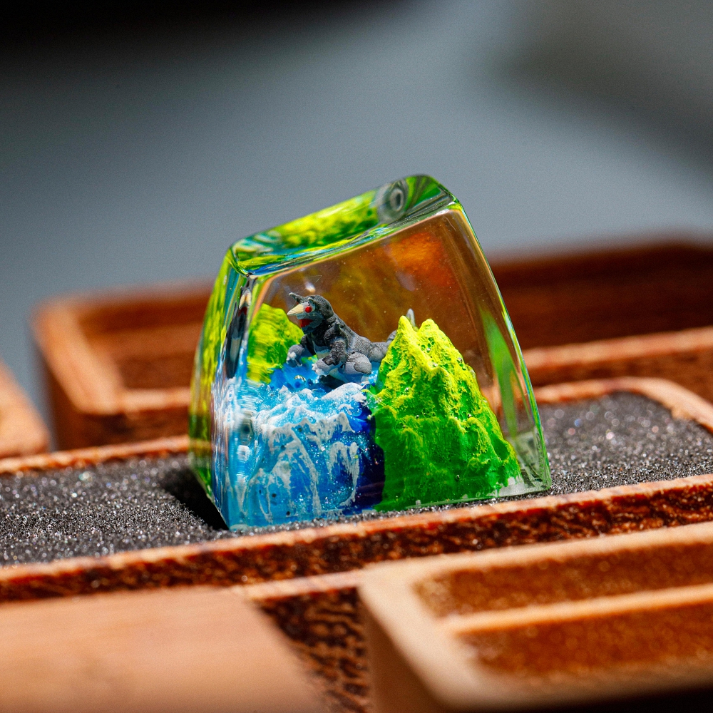 Pokemon - Aggron Artisan Keycap Breakwooden 2