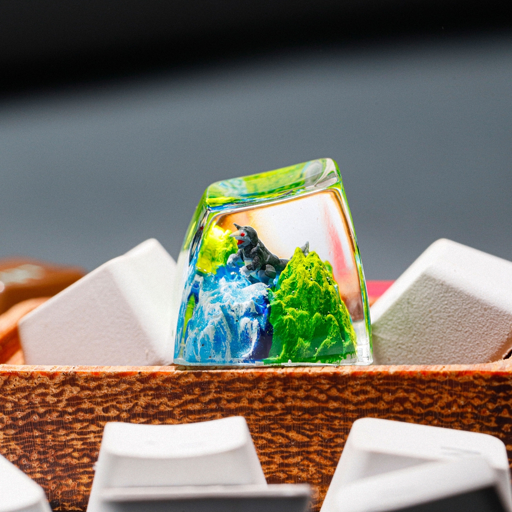 Pokemon - Aggron Artisan Keycap Breakwooden 2