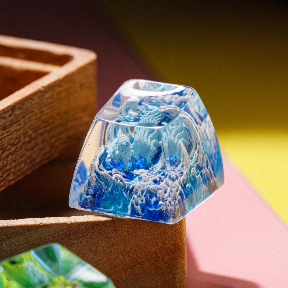 Pokemon - Alola Vulnona Artisan Keycap Breakwooden