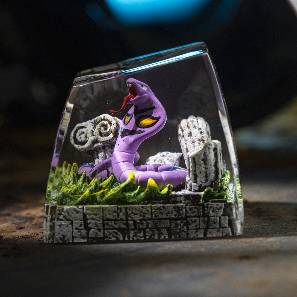 Pokemon - Arbok Artisan Keycap Breakwooden