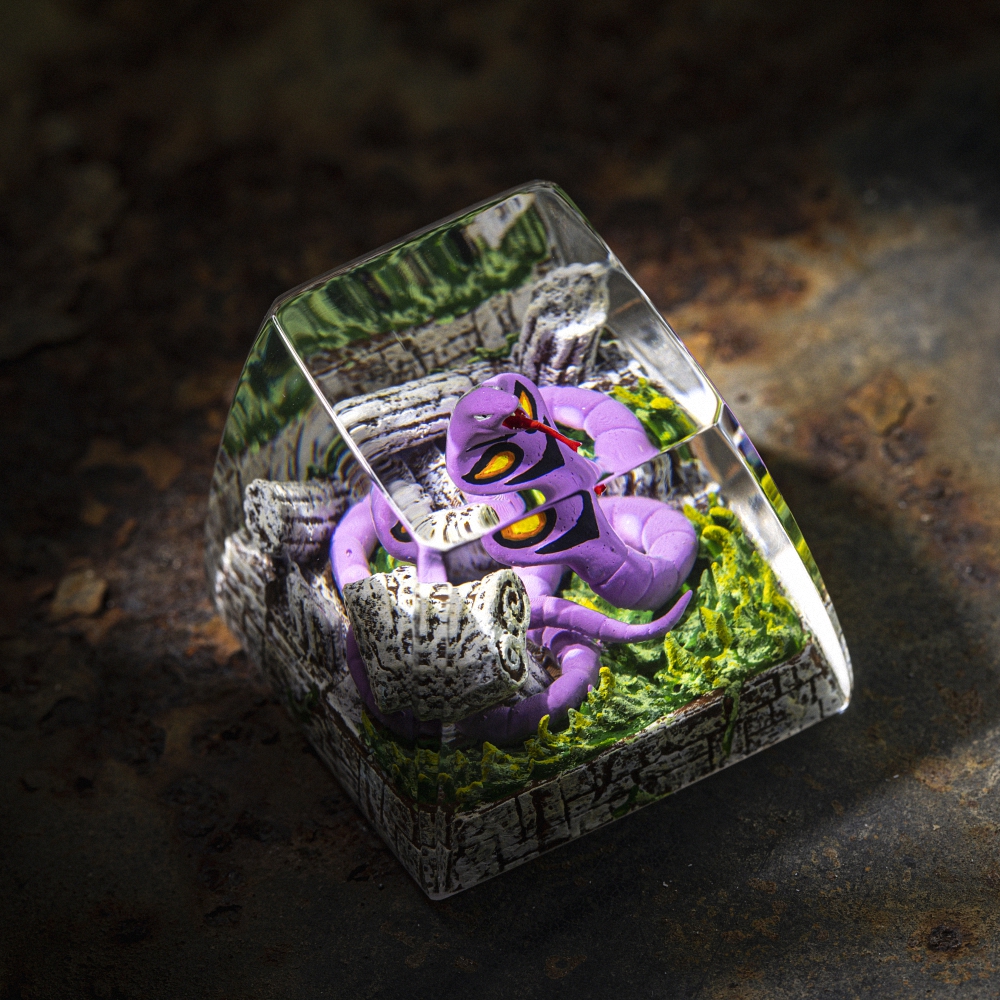 Pokemon - Arbok Artisan Keycap Breakwooden